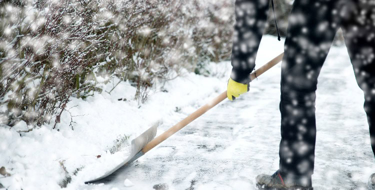 Schnee räumen